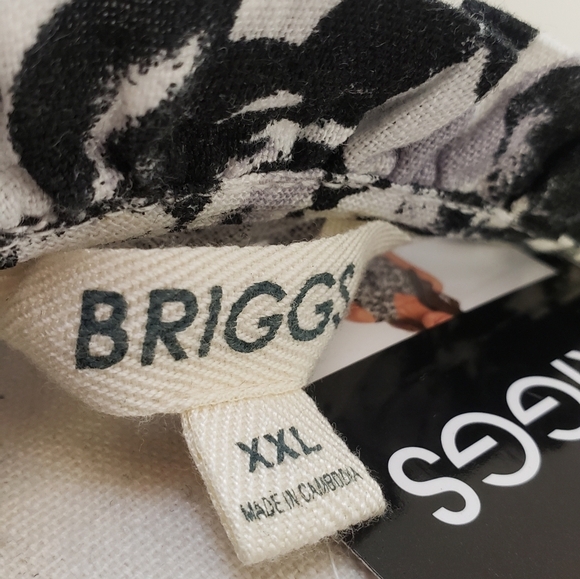 Briggs Floral Palm Linen Dress NEW - Picture 5 of 7